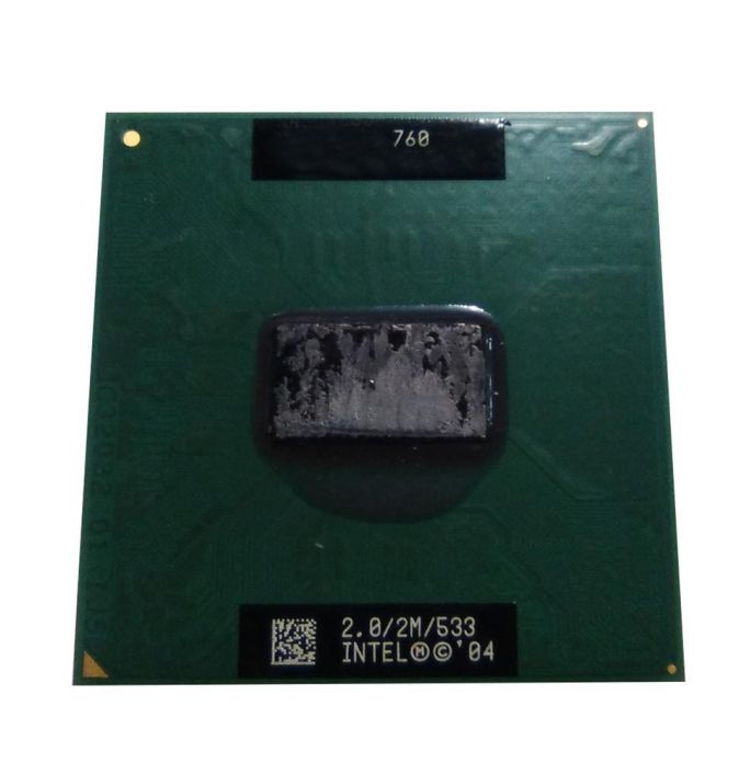 LE80536GE0412M Intel Pentium M 760 2GHz 533MHz FSB 2MB L2 Cache Socket 479 Mobile Processor