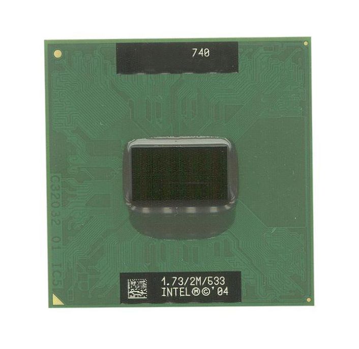 RH80536GE0302M Intel Pentium M 740 1.73GHz 533MHz FSB 2MB L2 Cache PGA 478 Mobile Processor