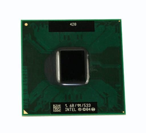 SL8VZ Intel Celeron M 420 1.60GHz 533MHz FSB 1MB L2 Cache Socket PGA 478 Mobile Processor