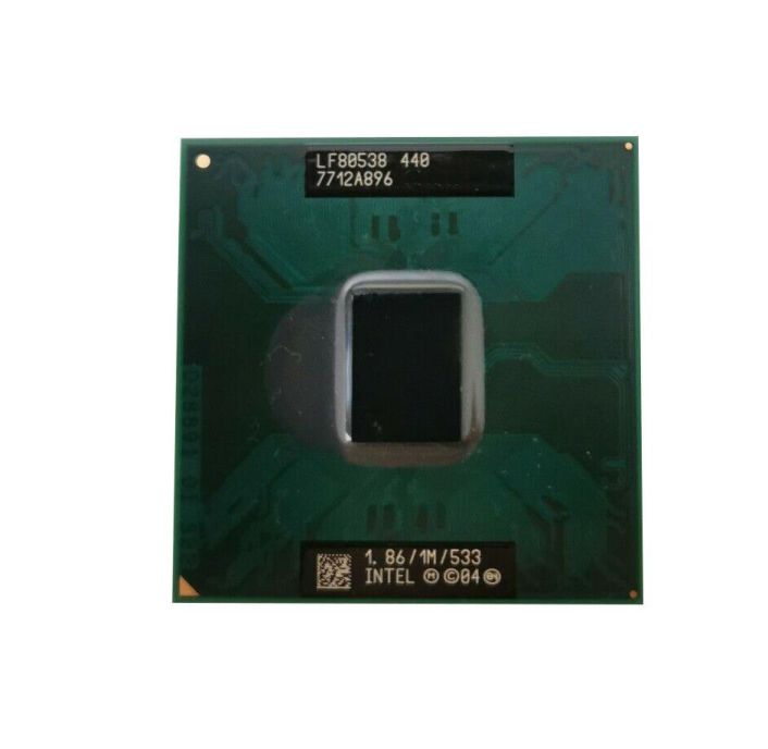 LF80538NE0361ME Intel Celeron M 440 1.86GHz 533MHz FSB 1MB L2 Cache Socket PGA 478 Mobile Processor