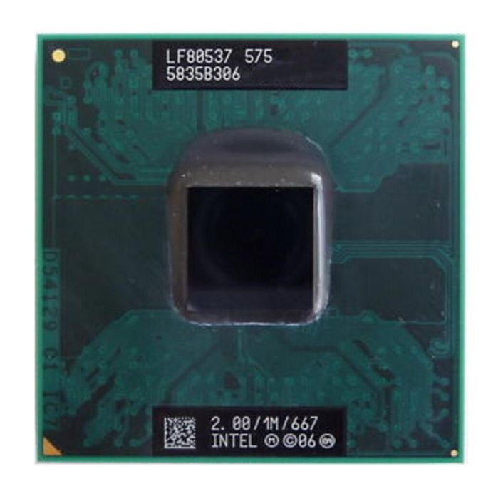 LF80537NF0411M Intel Celeron M 575 2.00GHz 667MHz FSB 1MB L2 Cache Socket PGA 478 Mobile Processor