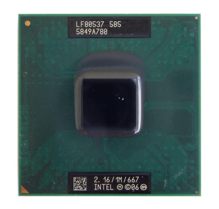 LF80537NF0481M Intel Celeron M 585 2.16GHz 667MHz FSB 1MB L2 Cache Socket PGA 478 Mobile Processor