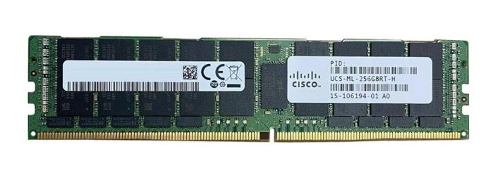 UCS-ML-256G8RT-H-AM Cisco 256GB PC4-23400 DDR4-2933MHz Registered ECC CL21 288-Pin Load Reduced DIMM 1.2V Octal Rank Memory Module