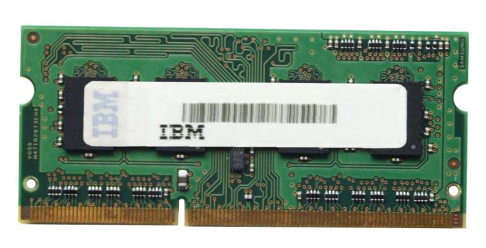 55Y3714 IBM 4GB PC3-8500 DDR3-1066MHz non-ECC Unbuffered CL7 204-Pin SoDimm Dual Rank Memory Module