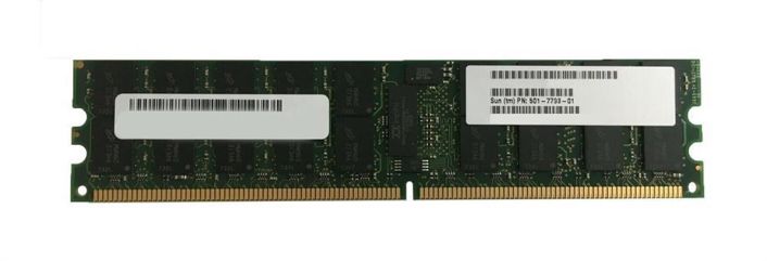 501-7793-N Sun 4GB PC2-4200 DDR2-533MHz ECC Registered CL4 240-Pin DIMM Dual Rank Memory Module