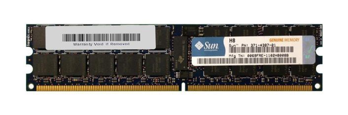 371-4387-N Sun 8GB PC2-5300 DDR2-667MHz ECC Registered CL5 240-Pin DIMM Dual Rank Memory Module