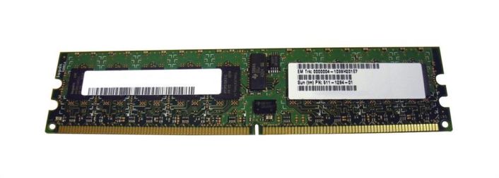 511-1284-01 Sun 2GB PC2-4200 DDR2-533MHz ECC Registered CL4 240-Pin DIMM Dual Rank Memory Module
