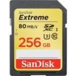 SDSDXNF-256G-ANCIN SanDisk Extreme 256GB Class 10 SDXC UHS-I (U3) Flash Memory Card