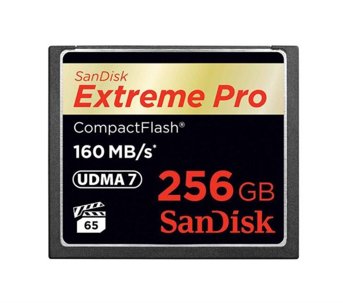 SDCFXPS-256G-Q46A SanDisk Extreme Pro 256GB CompactFlash Memory Card