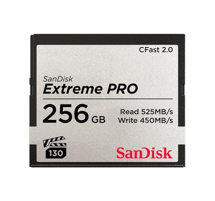 SDCFSP-256G-Q46D SanDisk Extreme Pro 256GB CFast 2.0 Flash Memory Card
