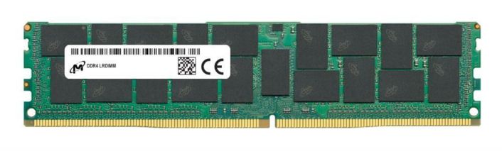 MTA72ASS8G72LZ-2G9J2-A1 Micron 64GB PC4-21300 DDR4-2666MHz Registered ECC CL19 288-Pin Load Reduced DIMM 1.2V Quad Rank Memory Module