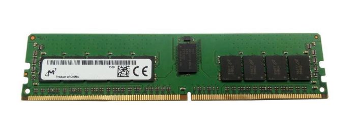 MTA9ASF1G72PZ-3G2J3 Micron 8GB PC4-25600 DDR4-3200MHz ECC Registered CL22 288-Pin DIMM 1.2V Single Rank Memory Module