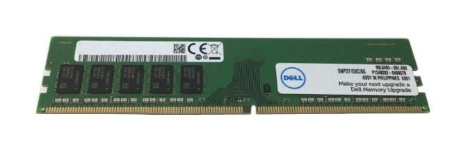 0D715X Dell 8GB PC4-21300 DDR4-2666MHz ECC Unbuffered CL19 288-Pin DIMM 1.2V Single Rank Memory Module