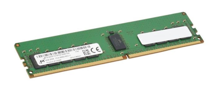 MTA18ASF1G72PDZ-2G6E Micron 8GB PC4-21300 DDR4-2666MHz Registered ECC CL19 288-Pin DIMM 1.2V Dual Rank Memory Module