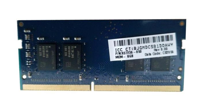 937236-850 HP 8GB PC4-21300 DDR4-2666MHz non-ECC Unbuffered CL19 260-Pin SoDimm 1.2V Single Rank Memory Module