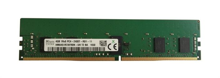 HMA451R7AFR8N-UHT2 Hynix 4GB PC4-19200 DDR4-2400MHz Registered ECC CL17 288-Pin DIMM 1.2V Single Rank Memory Module