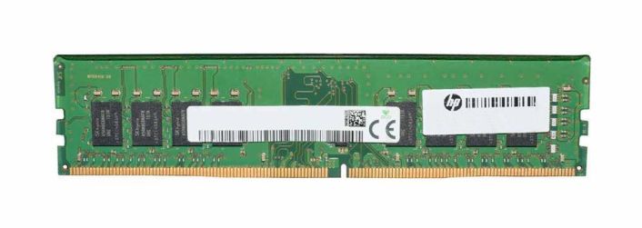 13L78AA HP 4GB PC4-25600 DDR4-3200MHz non-ECC Unbuffered CL22 288-Pin DIMM 1.2V Single Rank Memory Module