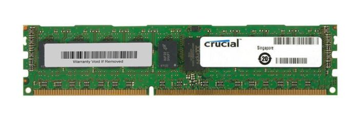 CT2G3ERSDS8186D.9FKD Crucial 2GB PC3-14900 DDR3-1866MHz ECC Registered CL13 240-Pin DIMM Dual Rank Memory Module