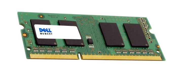 D3MK6 Dell 2GB PC3-12800 DDR3-1600MHz non-ECC Unbuffered CL11 204-Pin SoDimm Single Rank Memory Module