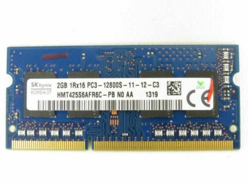 HMT425S6AFR6C-PBN0-AA Hynix 2GB PC3-12800 DDR3-1600MHz non-ECC Unbuffered CL11 204-Pin SoDimm Single Rank Memory Module