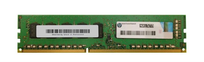E2Q90AAR HP 2GB PC3-14900 DDR3-1866MHz ECC Unbuffered CL13 240-Pin DIMM Single Rank Memory Module