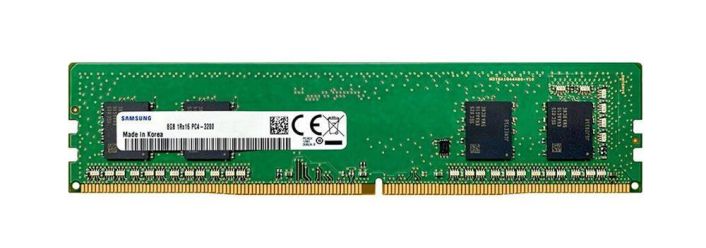 3D-1555R13082-8G 8GB Module DDR4 PC4-25600 CL=22 Registered ECC DDR4-3200 Single Rank, x8 1.2V 1024Meg x 72 for Gigabyte Technology R162-Z10 Serverr n/a