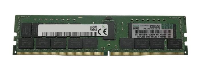 P03052-091U HPE 32GB PC4-23400 DDR4-2933MHz Registered ECC CL21 288-Pin DIMM 1.2V Dual Rank Memory Module
