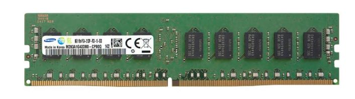M393A1G40DB0-CPB0Q Samsung 8GB PC4-17000 DDR4-2133MHz Registered ECC CL15 288-Pin DIMM 1.2V Single Rank Memory Module
