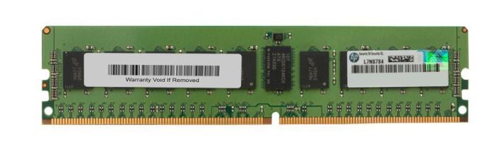 778267-B21 HP 8GB PC4-17000 DDR4-2133MHz Registered ECC CL15 288-Pin DIMM 1.2V Single Rank Memory Module