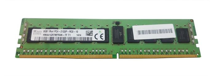 HMA41GR7MFR4N-TFT1 Hynix 8GB PC4-17000 DDR4-2133MHz Registered ECC CL15 288-Pin DIMM 1.2V Single Rank Memory Module