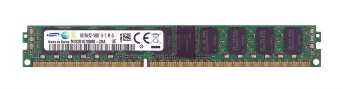 M392B1G70DB0-CMA Samsung 8GB PC3-14900 DDR3-1866MHz ECC Registered CL13 240-Pin DIMM Single Rank Very Low Profile (VLP) Memory Module