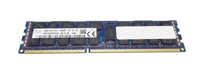 HMT42GR7BFR4C-RDT4 Hynix 16GB PC3-14900 DDR3-1866MHz ECC Registered CL13 240-Pin DIMM Dual Rank Memory Module