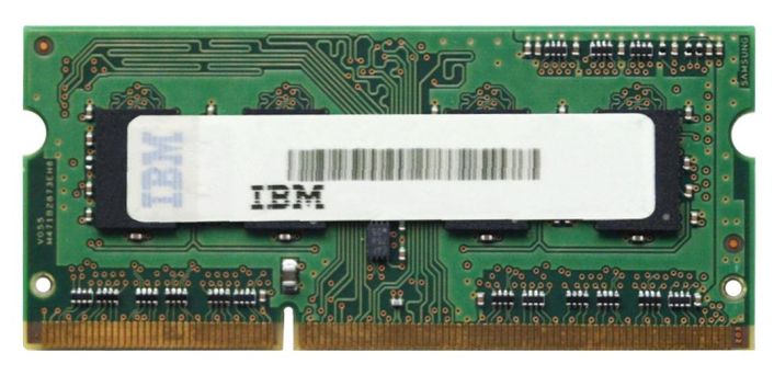 43R1959 IBM 2GB PC3-8500 DDR3-1066MHz non-ECC Unbuffered CL7 204-Pin SoDimm Dual Rank Memory Module