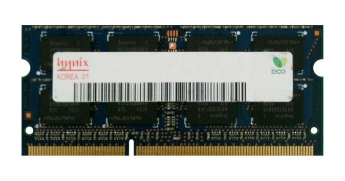 HMT351S6CFR8A-G7 Hynix 4GB PC3-8500 DDR3-1066MHz non-ECC Unbuffered CL7 204-Pin SoDimm 1.35V Low Voltage Dual Rank Memory Module