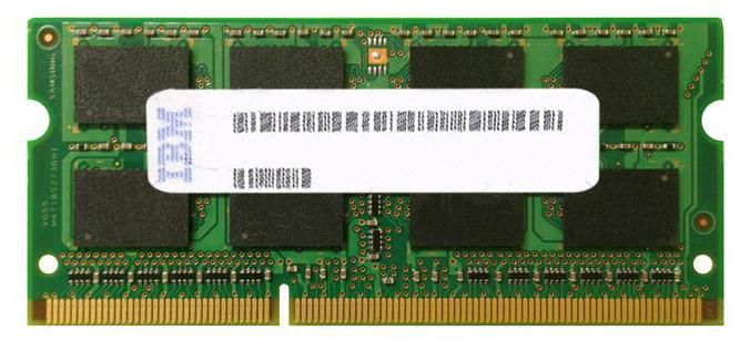57Y3707 IBM 2GB PC3-8500 DDR3-1066MHz non-ECC Unbuffered CL7 204-Pin SoDimm Single Rank Memory Module