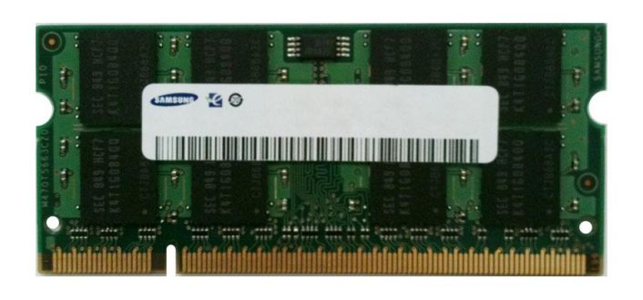 M470T5267AZ3-LE7 Samsung 4GB PC2-6400 DDR2-800MHz non-ECC Unbuffered CL6 200-Pin SoDimm Dual Rank Memory Module