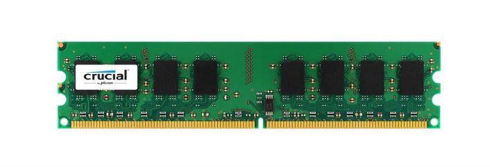 RM25664AA800 Crucial 2GB PC2-6400 DDR2-800MHz non-ECC Unbuffered CL6 240-Pin DIMM Memory Module