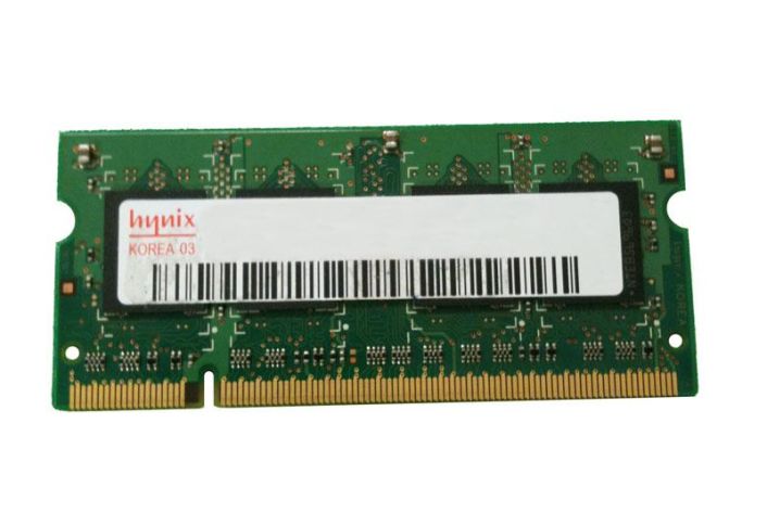 HYMP325S64AMP8-Y5-AB Hynix 2GB PC2-5300 DDR2-667MHz non-ECC Unbuffered CL5 200-Pin SoDimm Dual Rank Memory Module