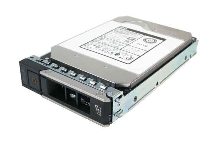 KFJ7G Dell 12TB 7200RPM SAS 12Gbps (512e) 3.5-inch Internal Hard Drive for PowerEdge R640 R740 R740XD