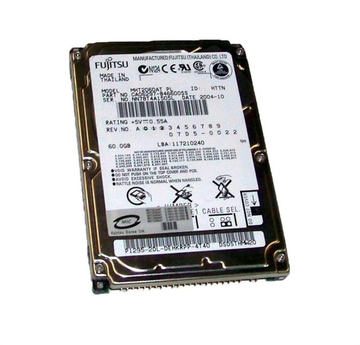 MHT2060ATPL Fujitsu Mobile 60GB 4200RPM ATA-100 2MB Cache 2.5-inch Internal Hard Drive