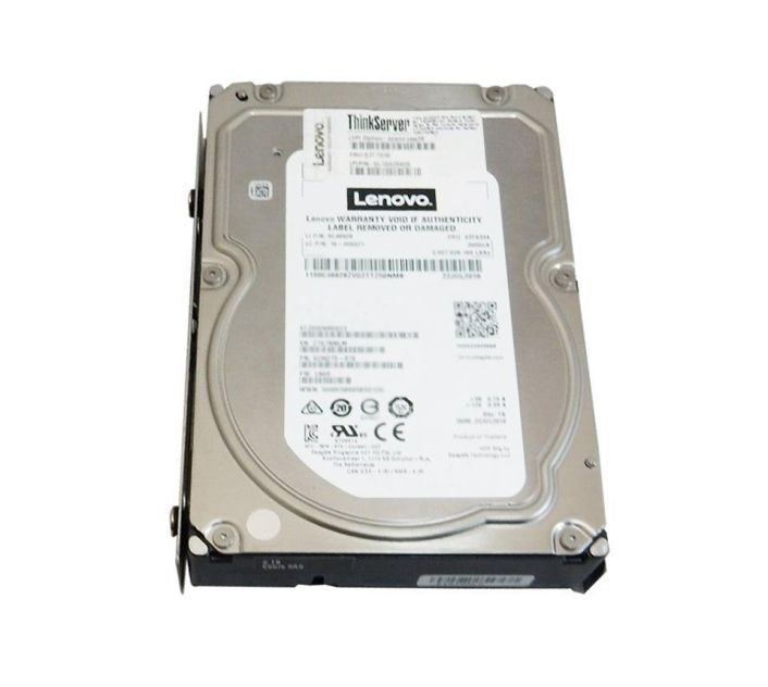 4XB0K12313 Lenovo Enterprise 10TB 7200RPM SATA 6Gbps Hot Swap (512e) 3.5-inch Internal Hard Drive for ThinkServer Gen5