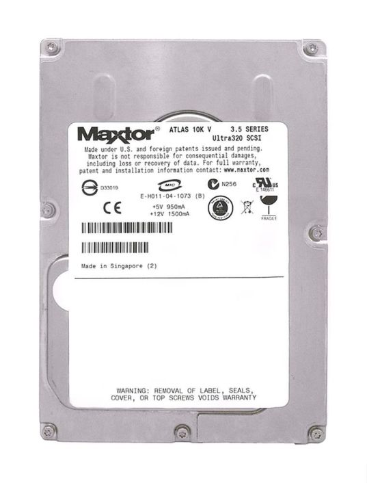 8D073L0 Maxtor Atlas 10K V 73.5GB 10000RPM Ultra-320 SCSI 68-Pin 8MB Cache 3.5-inch Internal Hard Drive
