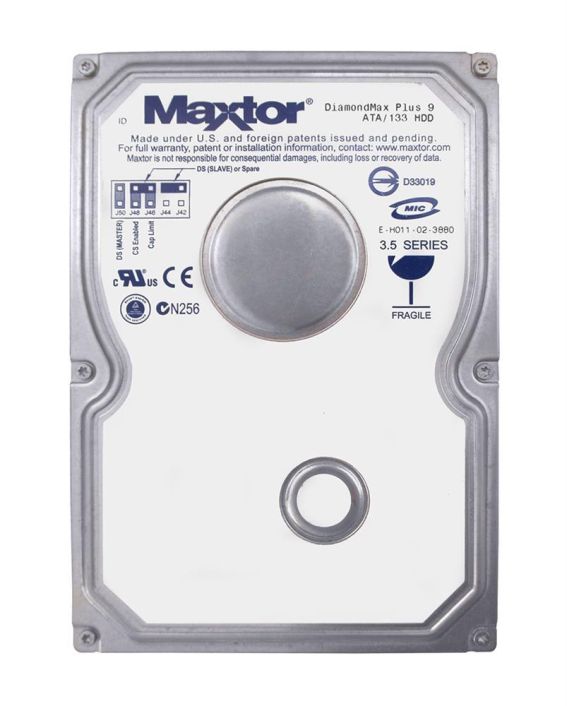 6Y040P0 Maxtor DiamondMax Plus 9 40GB 7200RPM ATA-133 8MB Cache 3.5-inch Internal Hard Drive