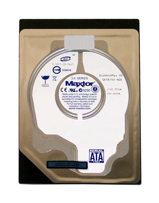 6N040T0 Maxtor DiamondMax 8s 40GB 7200RPM SATA 1.5Gbps 2MB Cache 3.5-inch Internal Hard Drive
