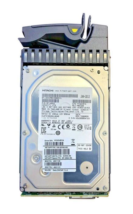 X299A-R5 NetApp 2TB 7200RPM SATA 3Gbps 64MB Cache 3.5-inch Internal Hard Drive