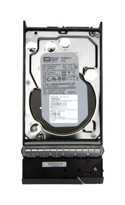 108-00157 NetApp 2TB 7200RPM SATA 6Gbps 64MB Cache 3.5-inch Internal Hard Drive for DS4243
