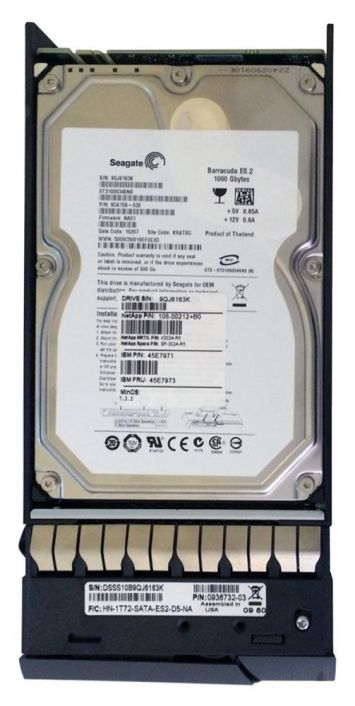 X302A-R5 NetApp 1TB 7200RPM SATA 3Gbps 32MB Cache 3.5-inch Internal Hard Drive for DS4246 and DS4243