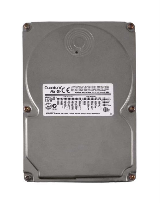 KW73J152 Quantum Atlas 10K III 73.4GB 10000RPM Ultra-160 SCSI 80-Pin 8MB Cache 3.5-inch Internal Hard Drive