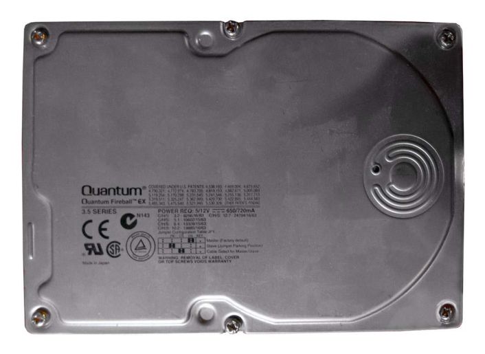 655-0659-1 Quantum Fireball EX 6.4GB 5400RPM ATA-33 512KB Cache 3.5-inch Internal Hard Drive