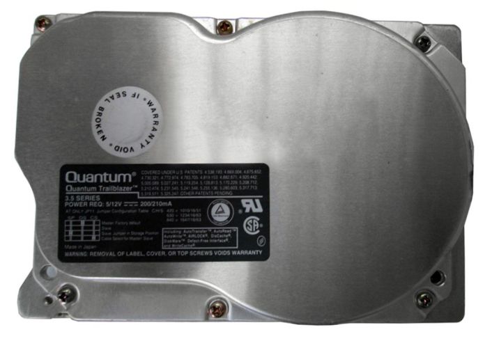 TR85S Quantum Trailblazer 850MB 4500RPM Fast SCSI 50-Pin 128KB Cache 3.5-inch Internal Hard Drive